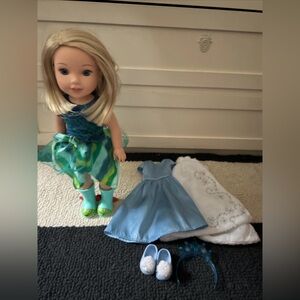 American girl Wellie Wisher doll